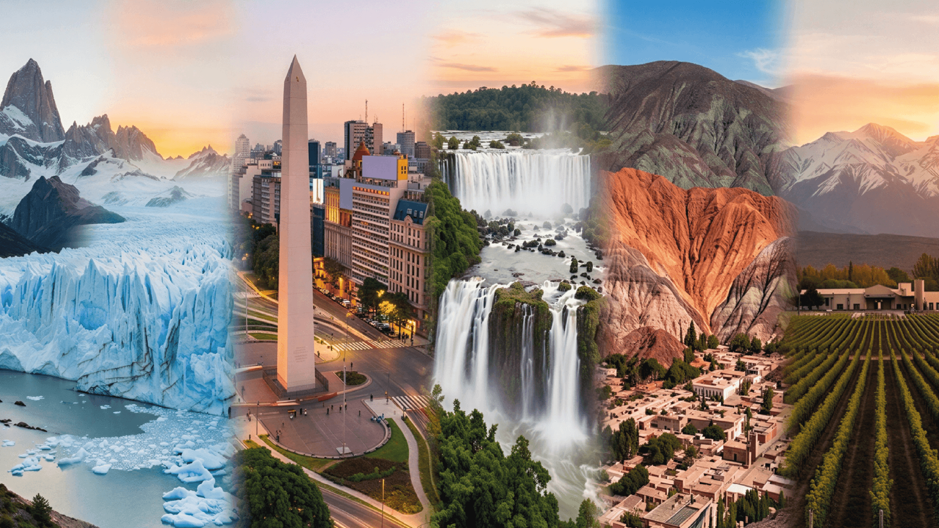 Paisajes representativos de Argentina